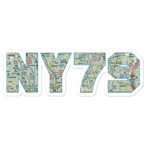 Keysa Airport (NY79) VFR Sectional Sticker