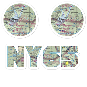 Circle K Ranch Airport (NY65) VFR Sectional Sticker Pack