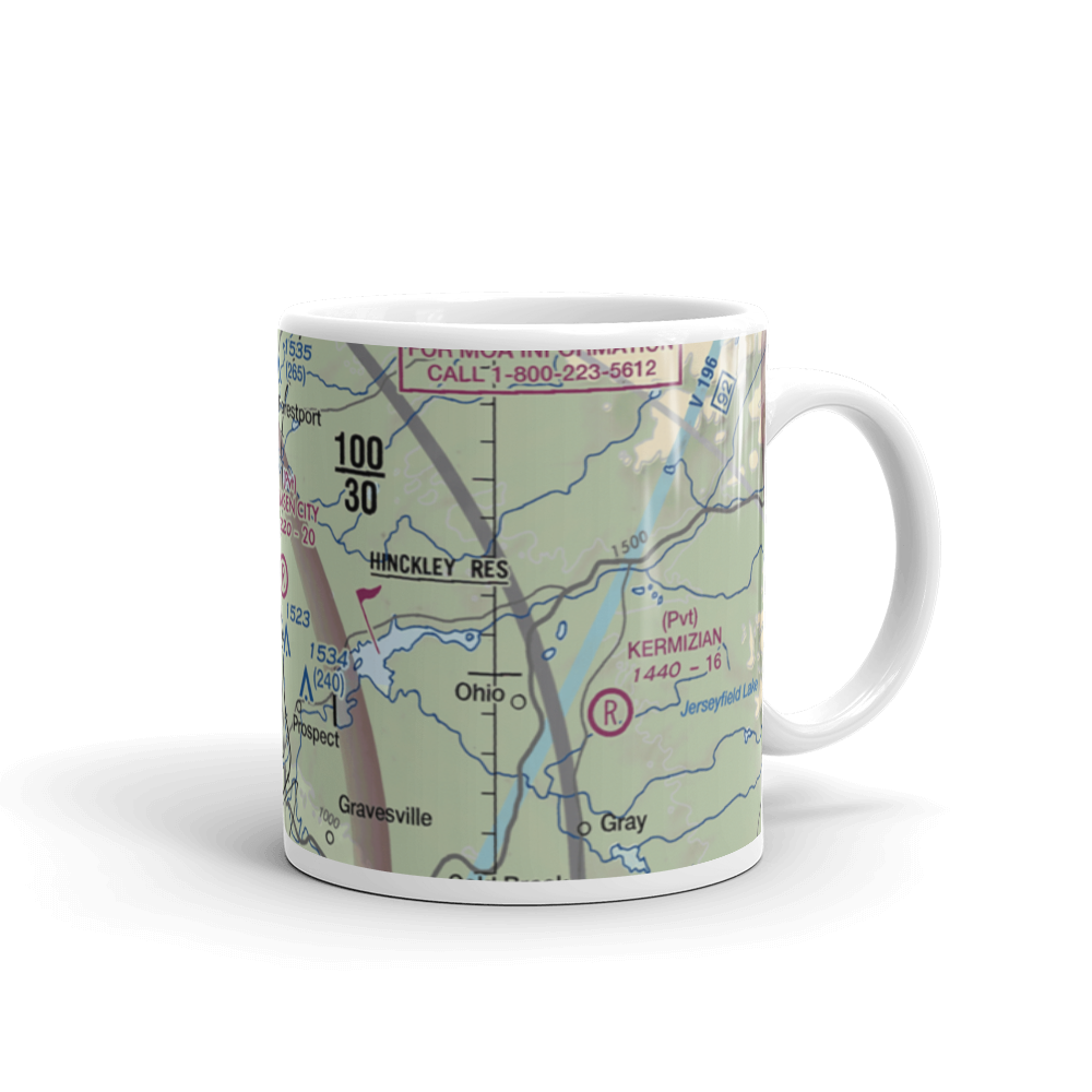 Remsen City Airport (NY57) VFR Sectional  Mug 