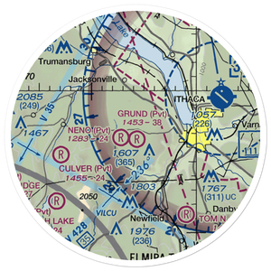 Grund Field (NY55) VFR Sectional Sticker (20 mile)