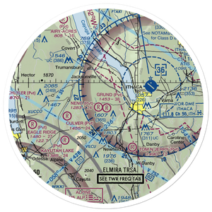 Grund Field (NY55) VFR Sectional Sticker (30 mile)