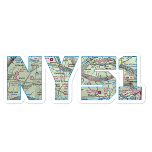 Russell Airport (NY51) VFR Sectional Sticker