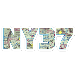 Galway Airport (NY37) VFR Sectional Sticker