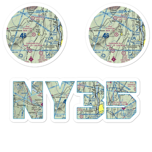 Stanton Airport (NY35) VFR Sectional Sticker Pack