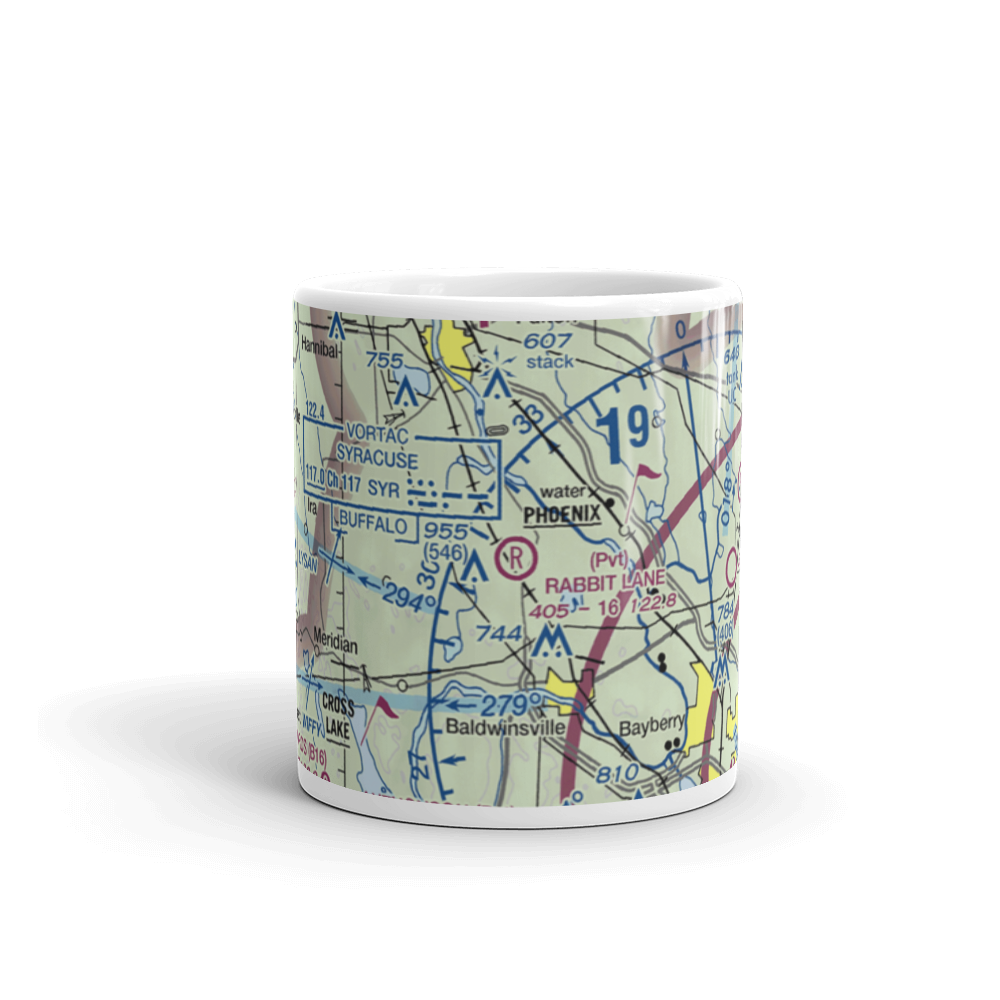 Rabbit Lane Airport (NY31) VFR Sectional  Mug 