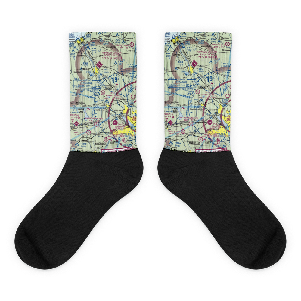 Rabbit Lane Airport (NY31) VFR Sectional Socks 