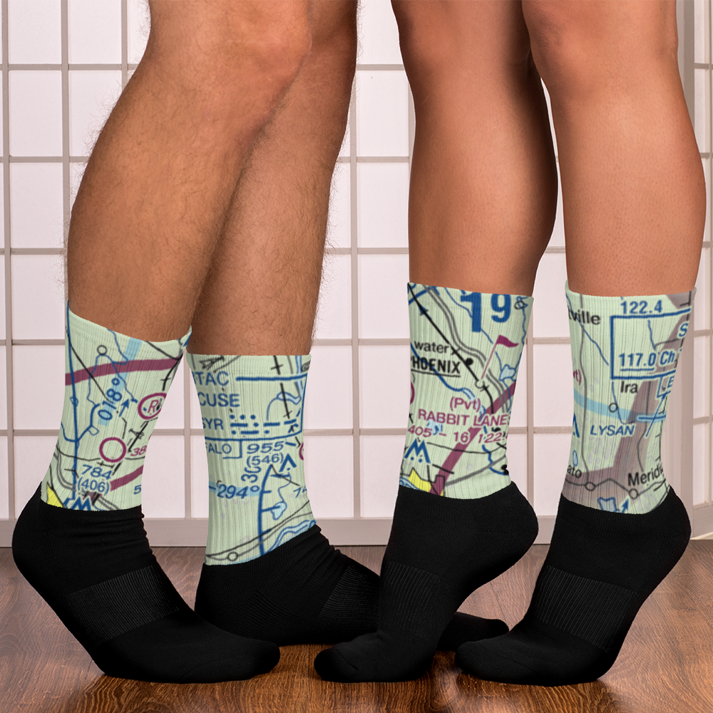 Rabbit Lane Airport (NY31) VFR Sectional Socks 