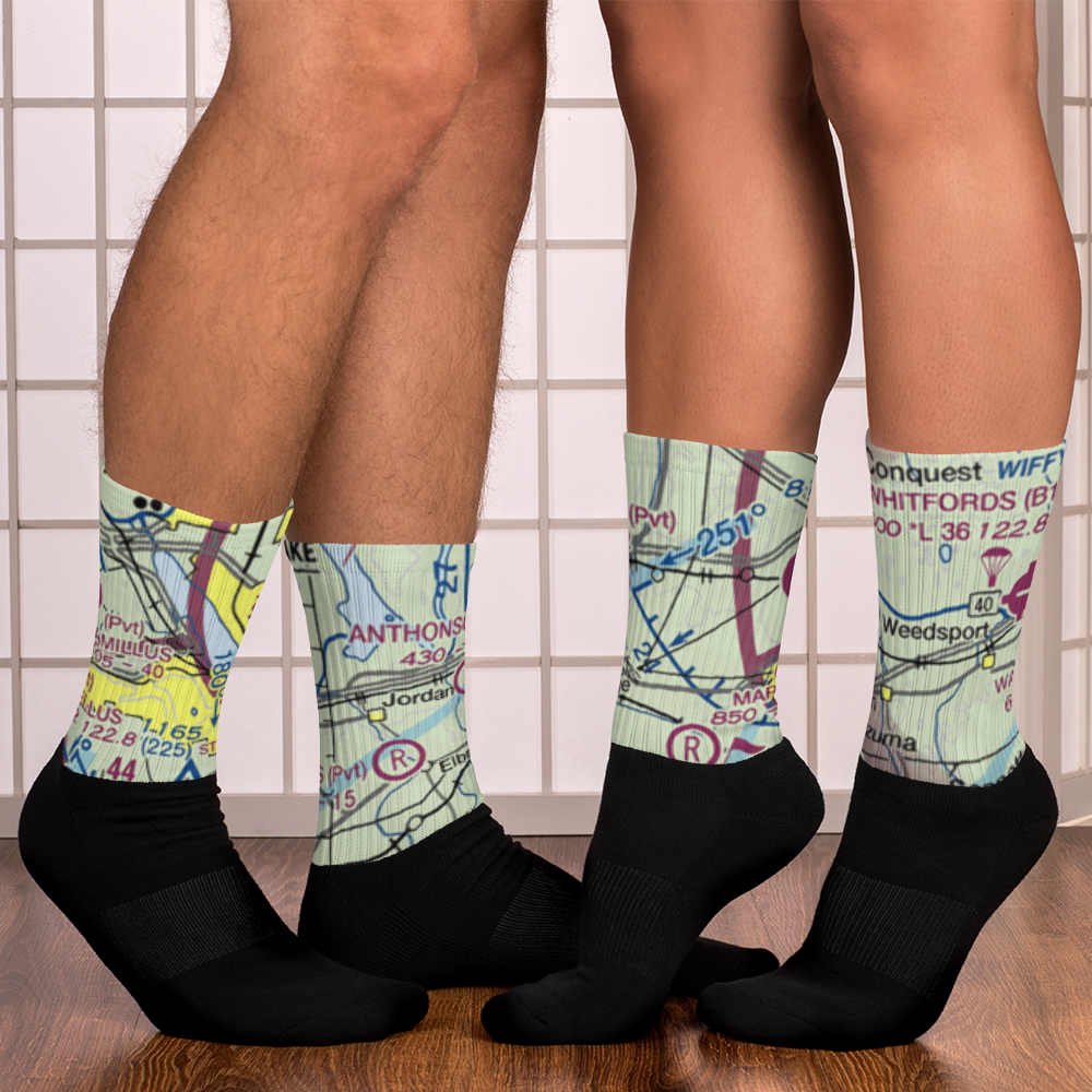Anthonson Airport (NY28) VFR Sectional Socks 