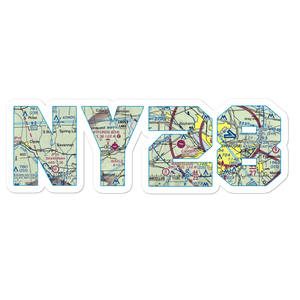 Anthonson Airport (NY28) VFR Sectional Sticker