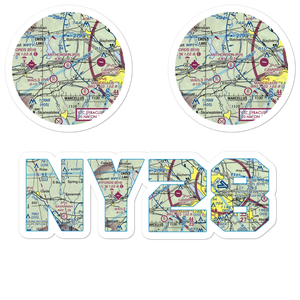 Anthonson Airport (NY28) VFR Sectional Sticker Pack