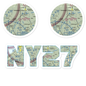 South Dayton Airport (NY27) VFR Sectional Sticker Pack