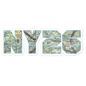 Sky-Ranch Airport (NY26) VFR Sectional Sticker