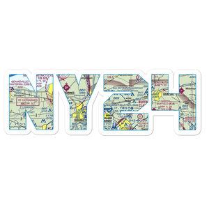 Taylor Johnson Airport (NY24) VFR Sectional Sticker