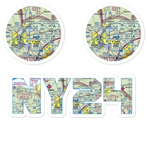 Taylor Johnson Airport (NY24) VFR Sectional Sticker Pack