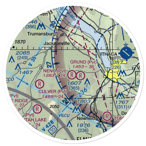 Neno Airport (NY18) VFR Sectional Sticker (20 mile)