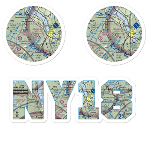 Neno Airport (NY18) VFR Sectional Sticker Pack