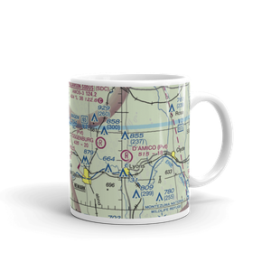 Oak Ridge Airport (NY16) VFR Sectional  Mug