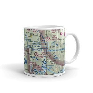 Lakeville Airport (NY15) VFR Sectional  Mug