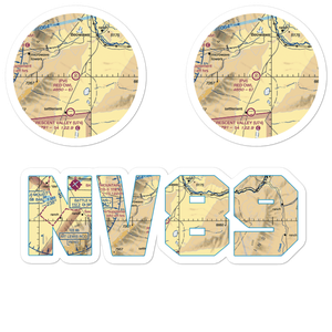 Red Owl Ranch Airport (NV89) VFR Sectional Sticker Pack