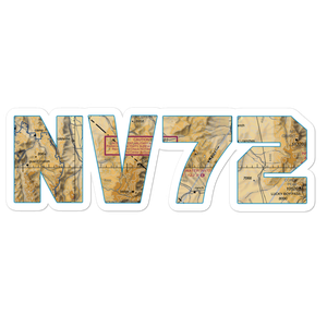 Sweetwater (USMC) Airport (NV72) VFR Sectional Sticker