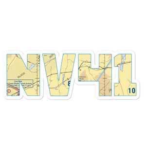 Sulfur Airport (NV41) VFR Sectional Sticker
