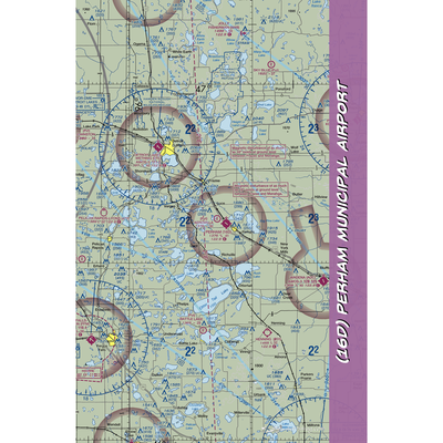 Perham Municipal Airport (16D) VFR Sectional Notebook