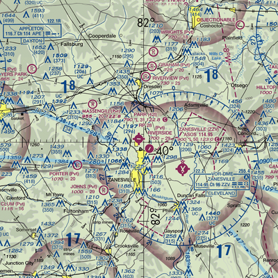 Parr Airport (42I) VFR Sectional  Gaming Mouse Pad