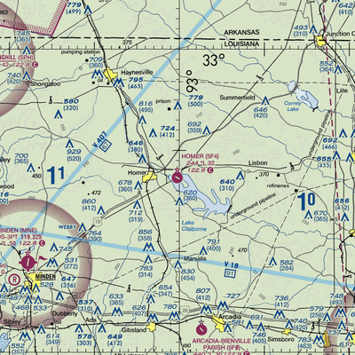 Homer Municipal Airport (5F4) VFR Sectional  Gaming Mouse Pad