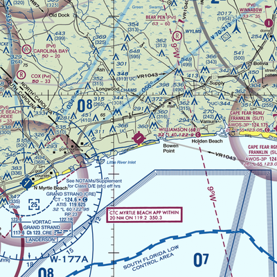 Odell Williamson Municipal Airport (60J) VFR Sectional  Gaming Mouse Pad