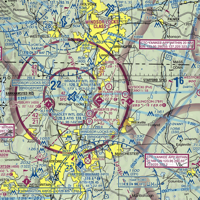 Skylark Airpark (7B6) VFR Sectional  Gaming Mouse Pad