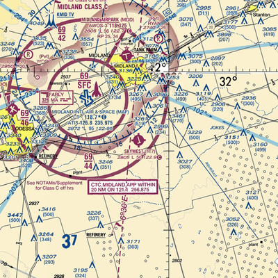 Skywest Inc Airport (7T7) VFR Sectional  Gaming Mouse Pad