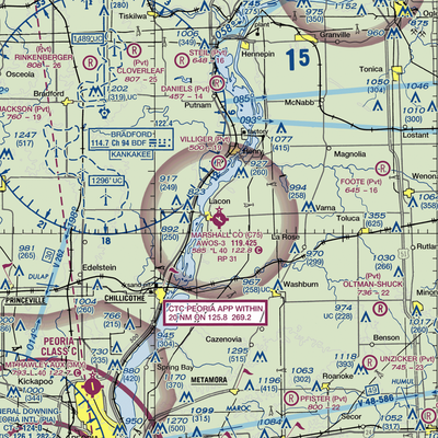 Marshall County Airport (C75) VFR Sectional  Gaming Mouse Pad