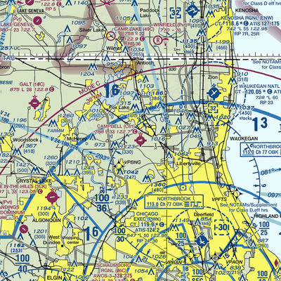 Campbell Airport (C81) VFR Sectional  Gaming Mouse Pad