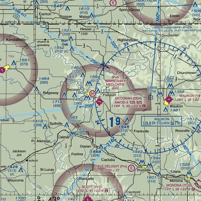 Decorah Municipal Airport (DEH) VFR Sectional Samsung Case