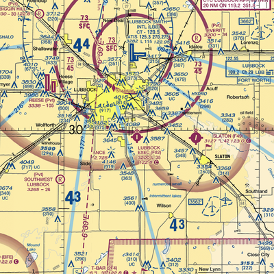 Town & Country Airpark (F82) VFR Sectional  Gaming Mouse Pad