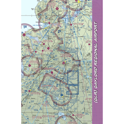 Gaylord Regional Airport (GLR) VFR Sectional Notebook