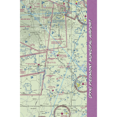 Piedmont Municipal Airport (PYN) VFR Sectional Notebook