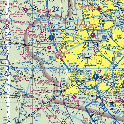 Covey Trails Airport (X09) VFR Sectional  Gaming Mouse Pad