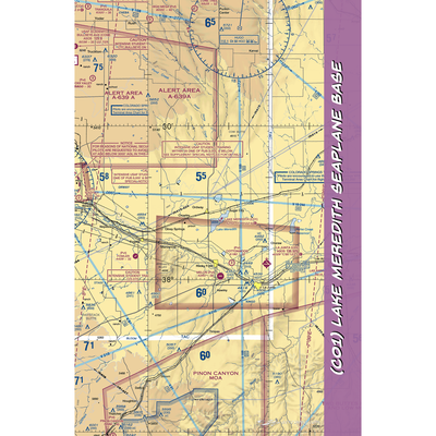 Lake Meredith Seaplane Base (CO1) VFR Sectional Notebook