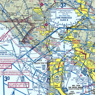 Commodore Center Heliport (JMC) VFR Sectional  Gaming Mouse Pad