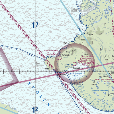 Tununak Airport (4KA) VFR Sectional  Gaming Mouse Pad