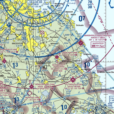 Cranland Airport (28M) VFR Sectional  Gaming Mouse Pad