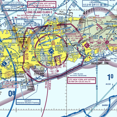 Bayport Aerodrome (23N) VFR Sectional  Gaming Mouse Pad