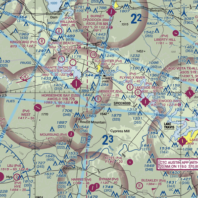 Herbert Ranch Airport (XS03) VFR Sectional  Gaming Mouse Pad