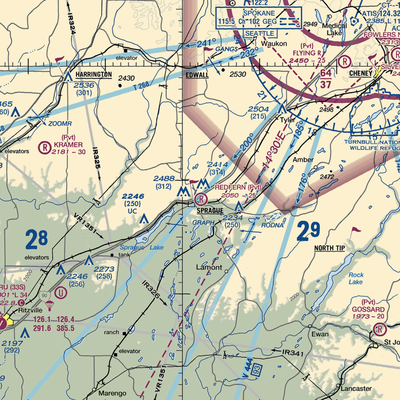 Redfern Aerodrome (WN41) VFR Sectional  Gaming Mouse Pad