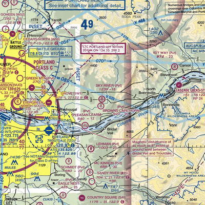 Sky River Ranch Airport (WA78) VFR Sectional  Gaming Mouse Pad