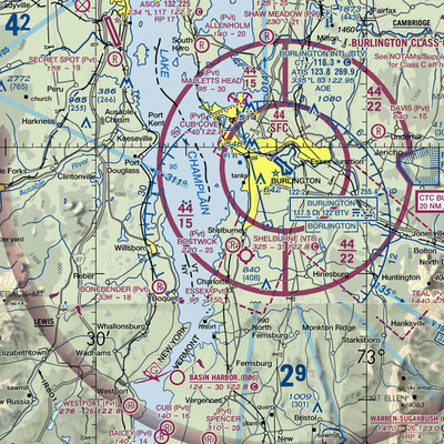 Shelburne Farms Airport (VT22) VFR Sectional Samsung Case