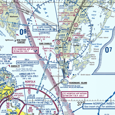 Earth Airport (VG39) VFR Sectional  Gaming Mouse Pad