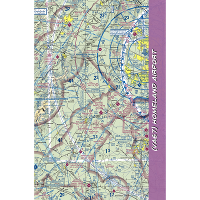 Homeland Airport (VA67) VFR Sectional Notebook