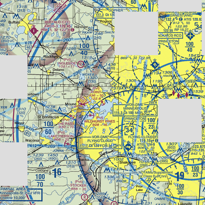 Point Seaplane Base (11MN) VFR Sectional  Gaming Mouse Pad